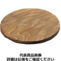 焼杉 丸敷板 大 QSK56001 遠藤商事（取寄品）