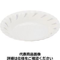 メラミン「ライブ」カレー皿M-719-LB RKL10 関東プラスチック工業（取寄品）
