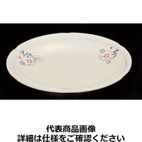 メラミン「かりん」丸皿 関東プラスチック工業