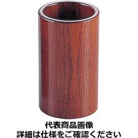 ヤマコー 木製 丸型はし立 15102（ハイブラウン） PHS20（取寄品）