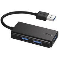 バッファロー　USBハブ　USB3.0　バスパワー　3ポート