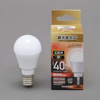 アイリスオーヤマ LED電球 E17 電球色 40形相当(440lm)  広配光 調光器対応  LDA5L-G-E17/D-4V3 １個