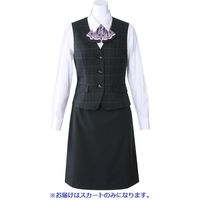 ヤギコーポレーション ユニレディ Aラインスカート ブラック 11号 U9138 1点（取寄品）
