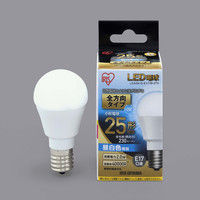 アイリスオーヤマ LED電球 フィラメント 口金E17 25W形相当 昼白色 全方向タイプ 琥珀調 キャンドル色 LDF3C-G-E17 1個（直送品）