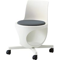 オカムラ e-chairタブレットなしパッド付 セサミ 482幅×497奥行×440座高×710高さ（mm） 9314AA F001（直送品）