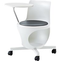 オカムラ e-chairタブレット付パッド付 セサミ 602幅×663奥行×440座高×710高さ（mm） 9314AC F001（直送品）
