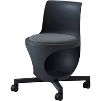オカムラ e-chairタブレットなしパッド付 セサミ 482幅×497奥行×440座高×710高さ（mm） 9314BA F001（直送品）