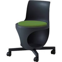 オカムラ e-chairタブレットなしパッド付 グレープ 482幅×497奥行×440座高×710高さ（mm） 9314BA F015（直送品）