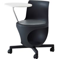 オカムラ e-chairタブレット付パッド付 セサミ 602幅×663奥行×440座高×710高さ（mm） 9314BC F001（直送品）