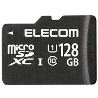 マイクロSD カード 128GB UHS-I U1 高速データ転送 SD変換アダプタ付 スマホ 写真 MF-HCMR128GU11A エレコム 1個