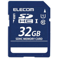 SDカード [U1/C10] スタンダード 16/32/64 GB エレコム