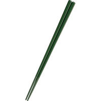 国際化工 PET 箸 H52 22.5cm 緑 0969700（取寄品）