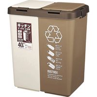 アスベル 5185640分別ダストボックスSP ツインプッシュ 40L 675935（取寄品）