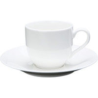 ミヤオカンパニーリミテド ファッションホワイト コーヒーカップ FM900-305 7538410（取寄品）