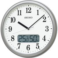 SEIKO（セイコータイムクリエーション）掛け時計 温度湿度表示付き電波掛時計