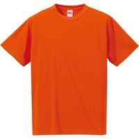 4.7オンス ドライシルキータッチTシャツ 男女兼用 オレンジ S 5088-01（直送品）