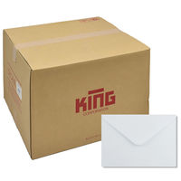 キングコーポレーション 洋形封筒 5ケントA 130113 1セット（2000枚入：100枚入×20箱）（直送品）