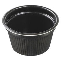 エフピコ MFPドリスカップ115-380　黒Ｗ 4M42380A 1箱（750枚：30枚入×25袋）