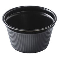 エフピコ MFPドリスカップ142-790 黒W 4M42790A 1箱（600枚入：30枚×20袋）（取寄品）