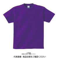 トムス レディースヘビーウェイトTシャツ パープル WL 00085-CVT-014-WL 1セット(2枚)（直送品）