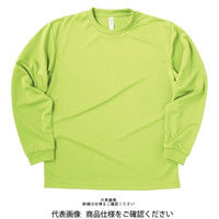 トムス ドライロングスリーブTシャツ ライトグリーン 00304-ALT
