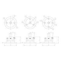 旭製作所 フルジャケット用五ツ口カバー 3002-150-5-5L-4L-9 62-2096-58（直送品）