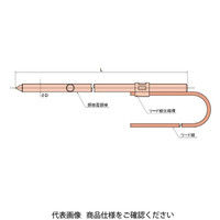 日動電工 アース棒 14×1500 連結式 BKS 1セット(2本)（直送品）