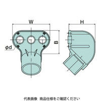 日動電工 エントランスキャップ VE82 G HI EC82GHW 1個（直送品）