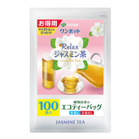 【水出し可】伊藤園 お徳用 リラックスジャスミン茶 ティーバッグ 1袋（100バッグ入）