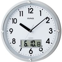 ノア精密 デイトタイム 掛け時計 [スイープ カレンダー] 直径302mm W-723 SM-Ｚ 1個（直送品）