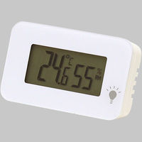 シュクレ・イルミー温湿度計 ホワイト TD-8331 2個 エンペックス気象計（直送品）