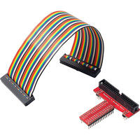 サンワダイレクト Raspberry Pi用ブレッドボード接続T型基板キット 800-RPKB1 1個（直送品）