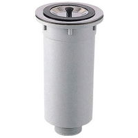 SANEI カゴ付流し排水栓 H65 1セット(3個)（直送品）