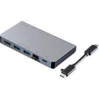 サンワサプライ USB Type-C ドッキングハブ USB-3TCH1