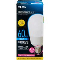 朝日電器 電球形蛍光灯Ｅ１７６０ EFA15ED/11-E17-A161 1個