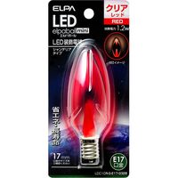 朝日電器 LEDシャンデリア球 E17 LDC1C G-E17