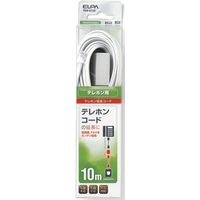 朝日電器 TEL用延長コード6極2/4芯