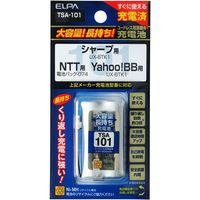 朝日電器 大容量長持ち充電池 TSA-101（直送品）