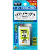 朝日電器 電話機用充電池 TSC-026（直送品）