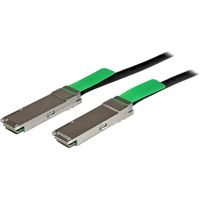 StarTech.com QSFP+ DAC Twinax ケーブル MSA準拠 40GbE