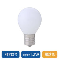 朝日電器 ＬＥＤ電球Ｓ形Ｅ１７　　　　　　　　　　 LDA1L-G-E17-G451 1個