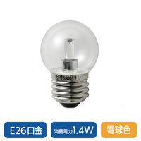 朝日電器 ＬＥＤ電球Ｇ４０形Ｅ２６　　　　　　　　 LDG1CL-G-G256 1個