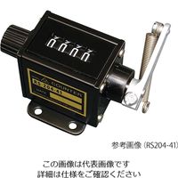 京北計器工業 ラチェット式回転計 右ハンドル 表示4桁 トップゴーイング RS204-41 1台 3-8769-01（直送品）