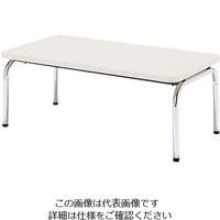 弘益（KOEKI） 応接用センターテーブル アイボリー 1台 3-8740-03（直送品）