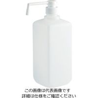 成和化学工業 角型ボトル 1L S 1個 4-381-02（直送品）
