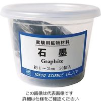 東京サイエンス 実験用鉱物材料(ケース入り) 石墨 3-656-03 1セット（直送品）