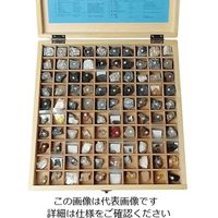 東京サイエンス 岩石標本（岩石・鉱物標本100種） 1セット 3-657-10（直送品）