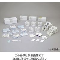 メンブレンフィルター（セルロース混合エステルタイプ） 孔径1μm 100枚入 10110004 4-883-03（直送品）