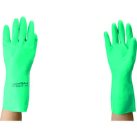アンセル 耐油・耐薬品ニトリル手袋 アルファテック ソルベックス 中厚手 37ー175 Mサイズ 37-175-8 1双（直送品）