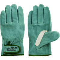 富士グローブ 牛床革オイル加工手袋(袖口マジックタイプ) SNー32 LL 5373 1双 125-8463（直送品）